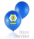 SMALL QUANTITIES - 30cm Standard Custom Printed Balloon - 2 Ink Colours Front